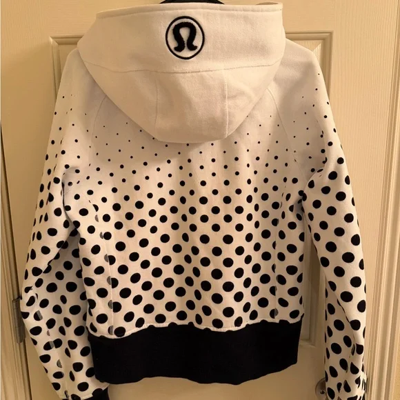 Lululemon Scuba Hoodie II – Rare Polka Dot Fade – Size 10 - Picture 2 of 10